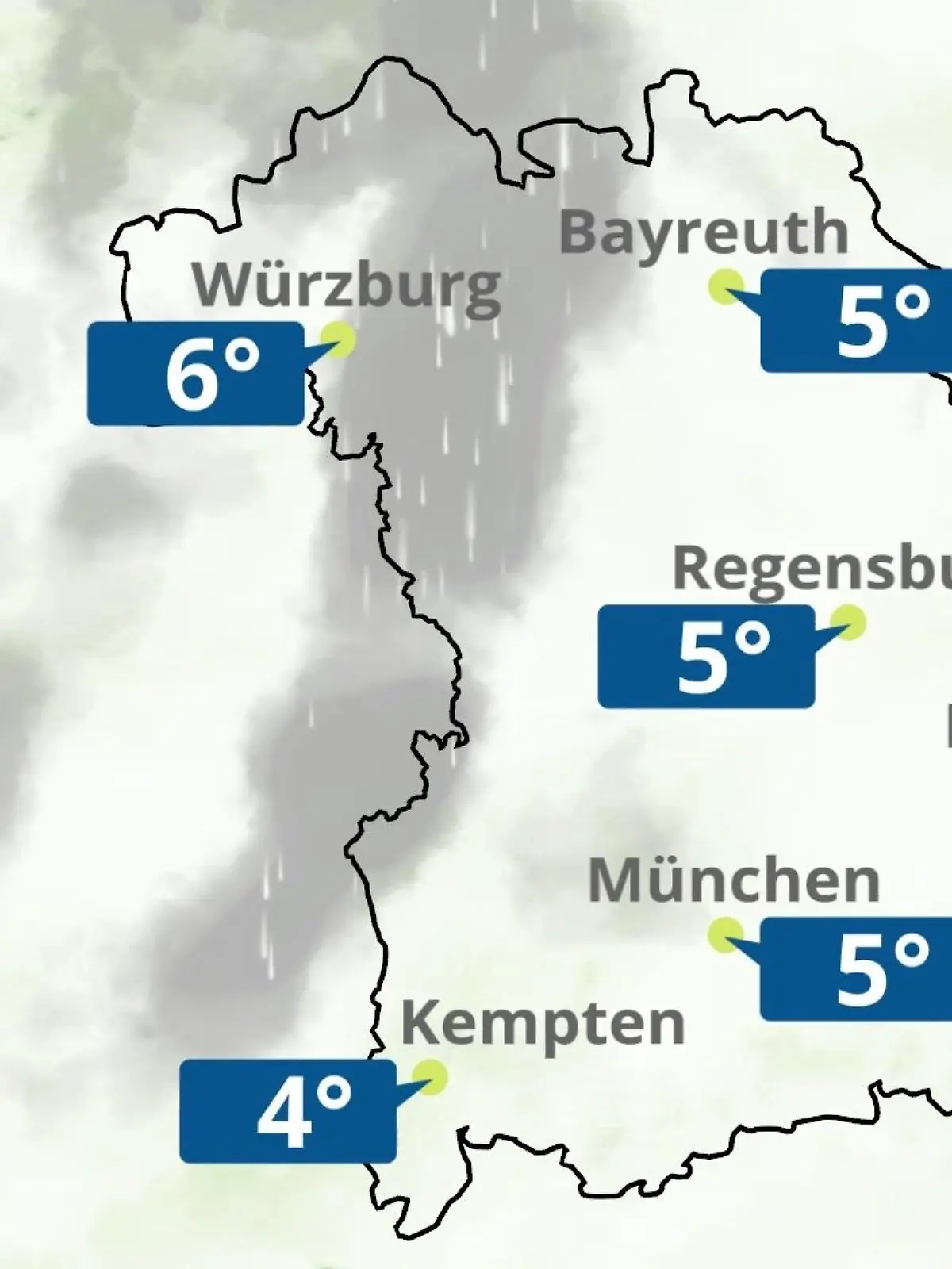 Bild zu: "Bayern: Wie wird das Wetter?"