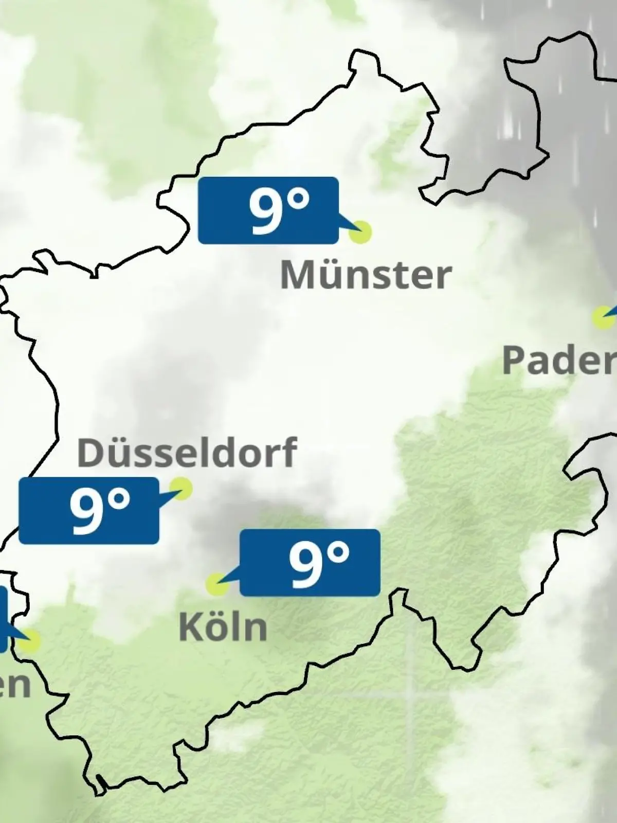 Bild zu: "Nordrhein-Westfalen: Wie wird das Wetter?"
