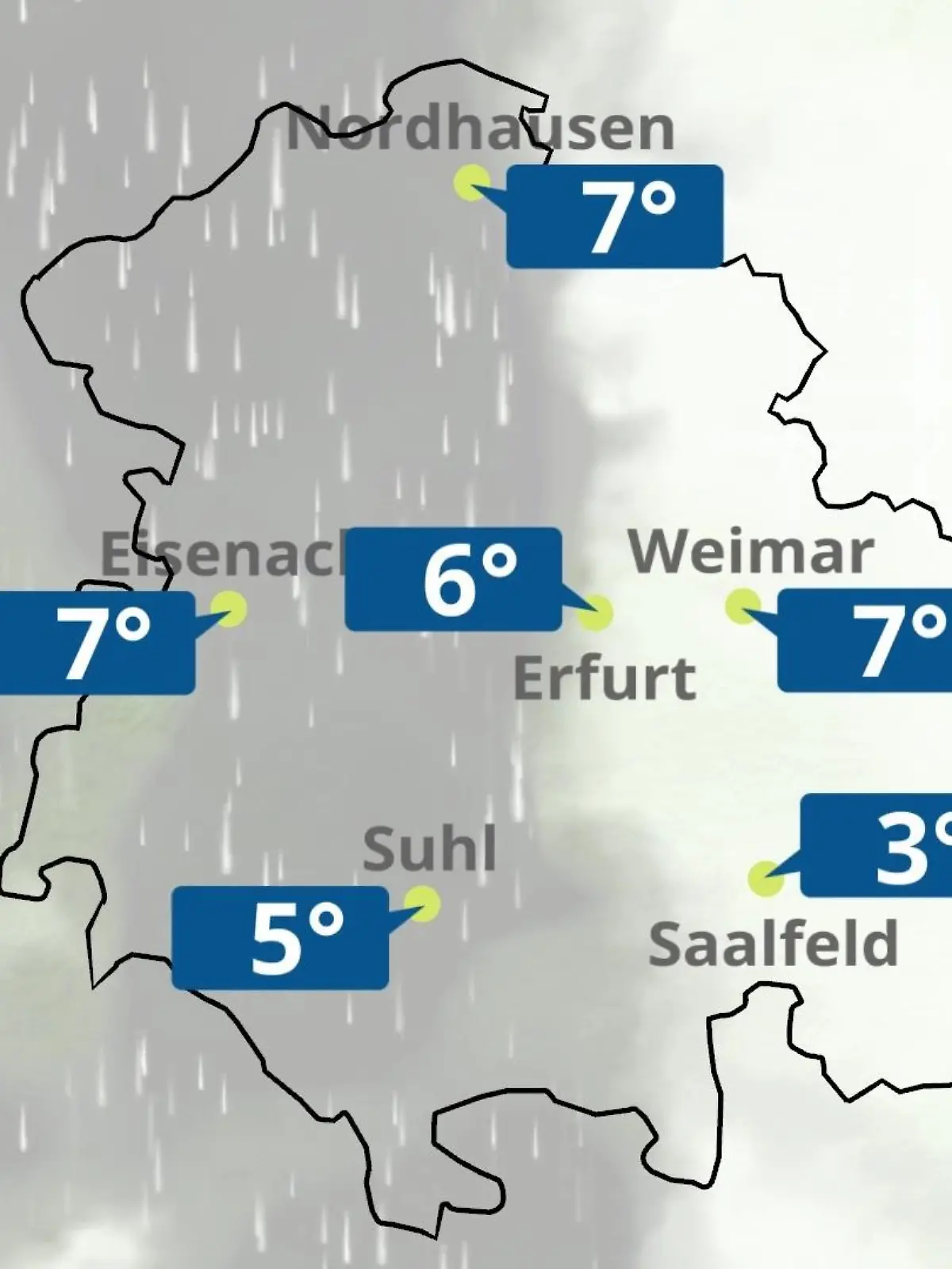 Bild zu: "Thüringen: Wie wird das Wetter?"