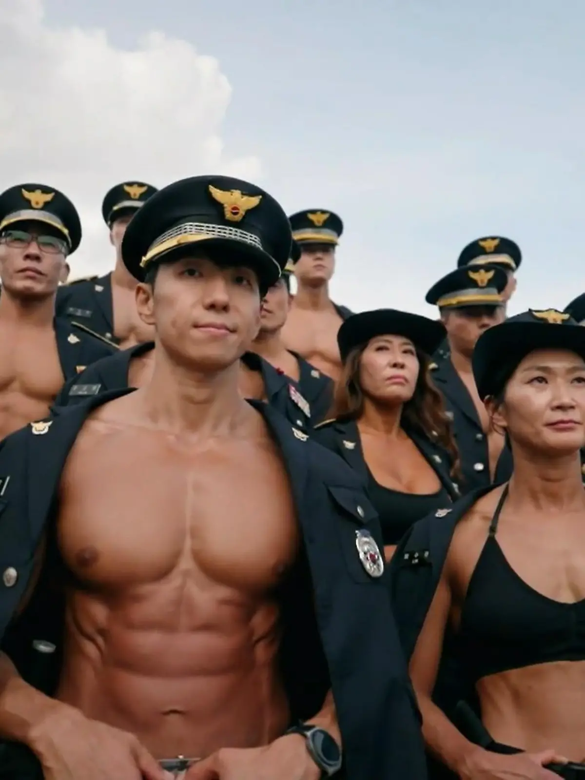 Bild zu: "Die Bodybuilder-Polizei aus Südkorea"