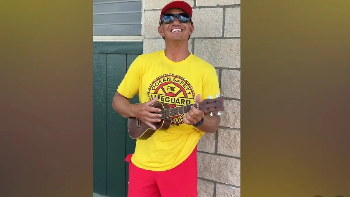 Als Rettungsschwimmer rettet Chance normalweise das Leben seiner Mitmenschen.