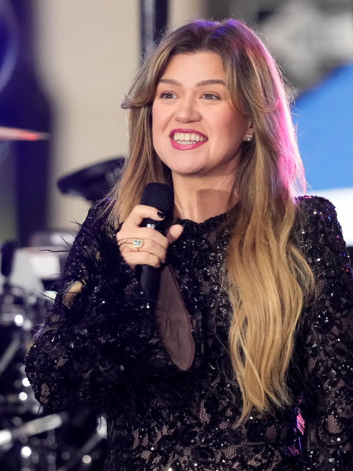 Kelly Clarkson bei einer NBC-Show im Mai in  New York. 