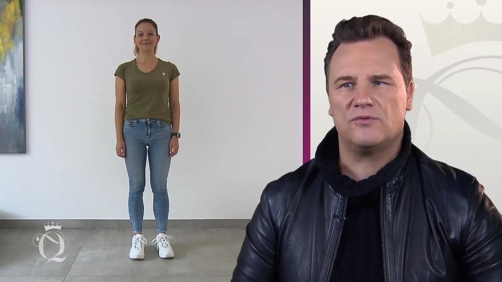 Guido glaubt: "Mustermania dürfte für sie kein Problem sein" Nadine im Style-Check