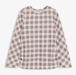 Kariertes Langarmshirt