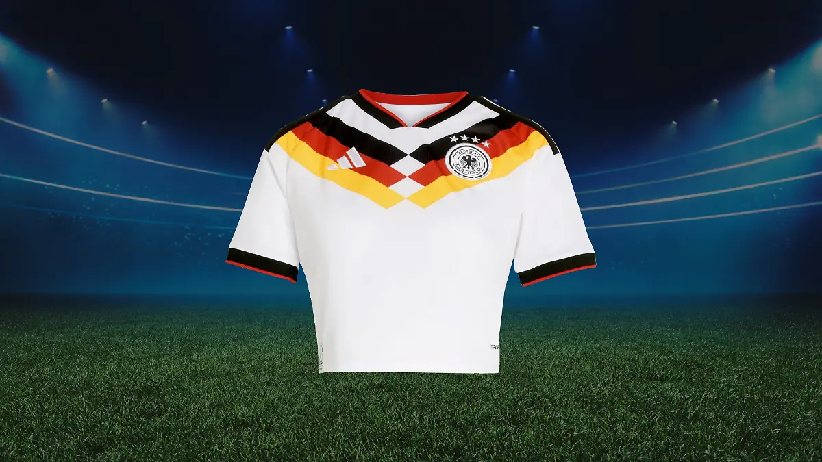 Das WM-Heimtrikot in kurzem Schnitt.