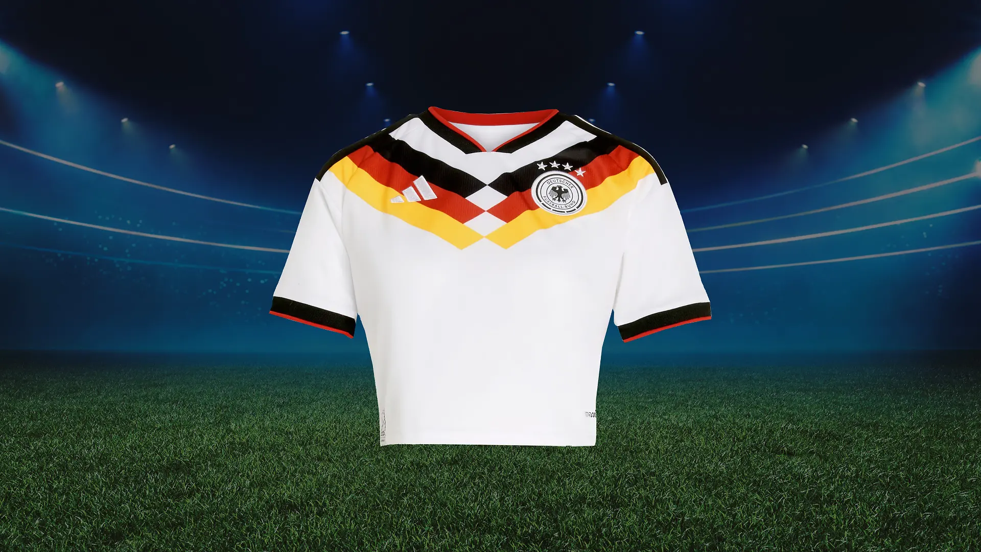 Das WM-Heimtrikot in kurzem Schnitt.