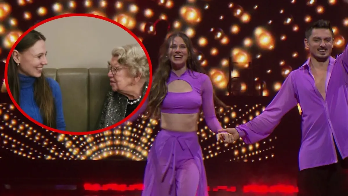 Endlich kann die Oma von Ann-Kathrin Bendixen bei einer „Let’s Dance” Show dabei sein.