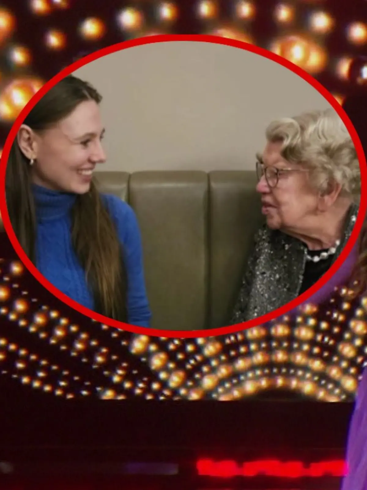 Endlich kann die Oma von Ann-Kathrin Bendixen bei einer „Let’s Dance” Show dabei sein.