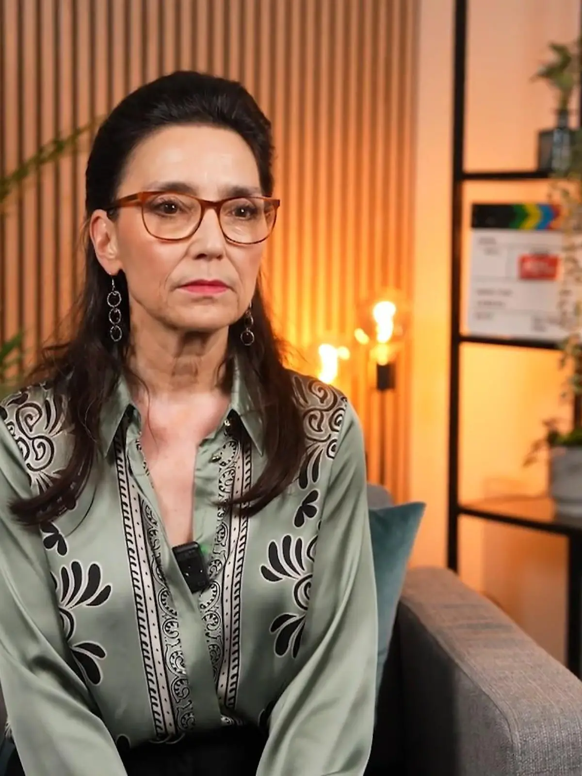 Bild zu: "Hinter Tatjana Clasing liegt keine leichte Dreh-Zeit"