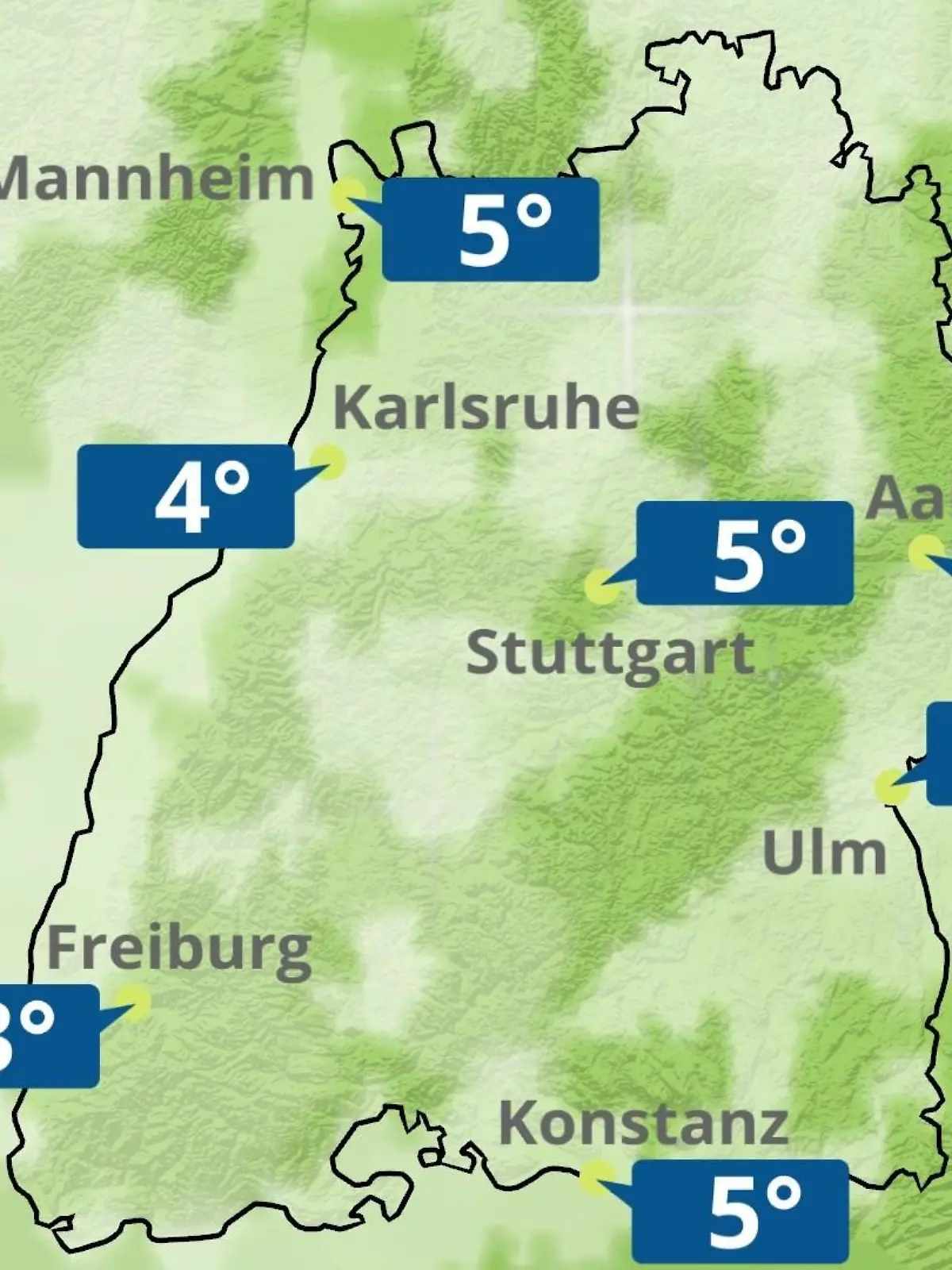Bild zu: "Baden-Württemberg: Wie wird das Wetter?"