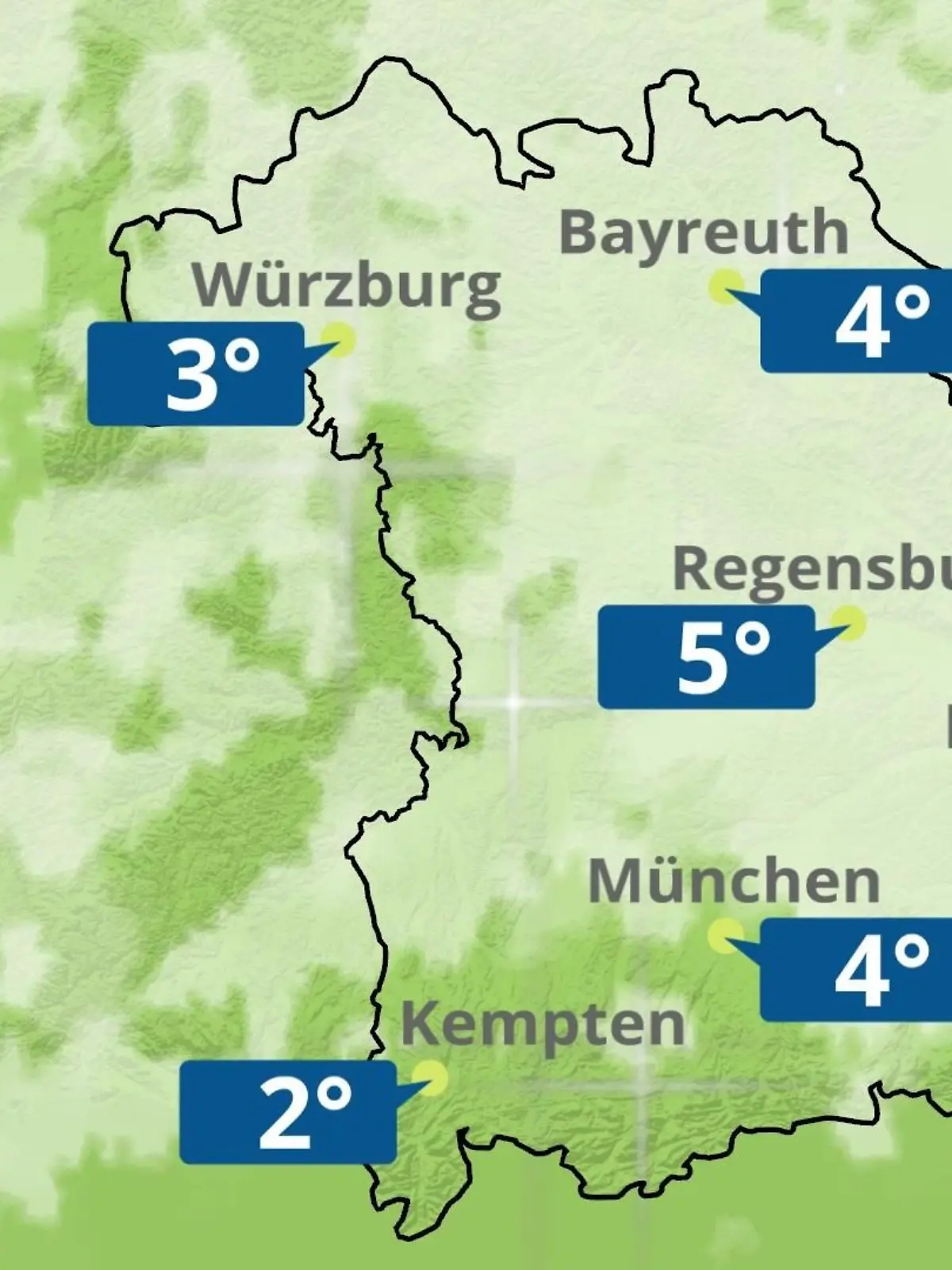Bild zu: "Bayern: Wie wird das Wetter?"
