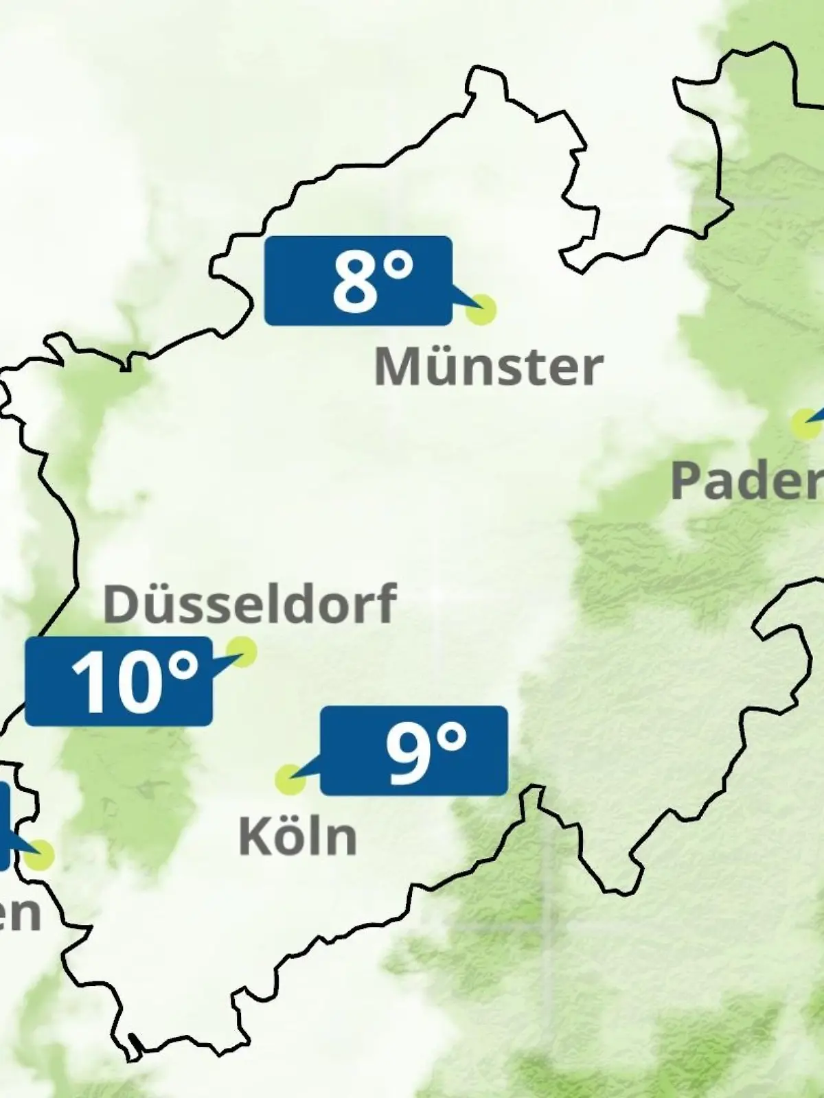 Bild zu: "Nordrhein-Westfalen: Wie wird das Wetter?"