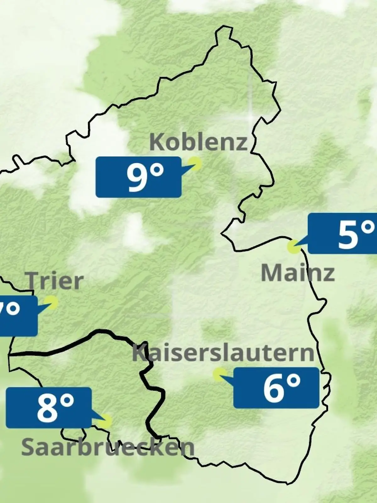 Bild zu: "Rheinland-Pfalz, Saarland: Wie wird das Wetter?"