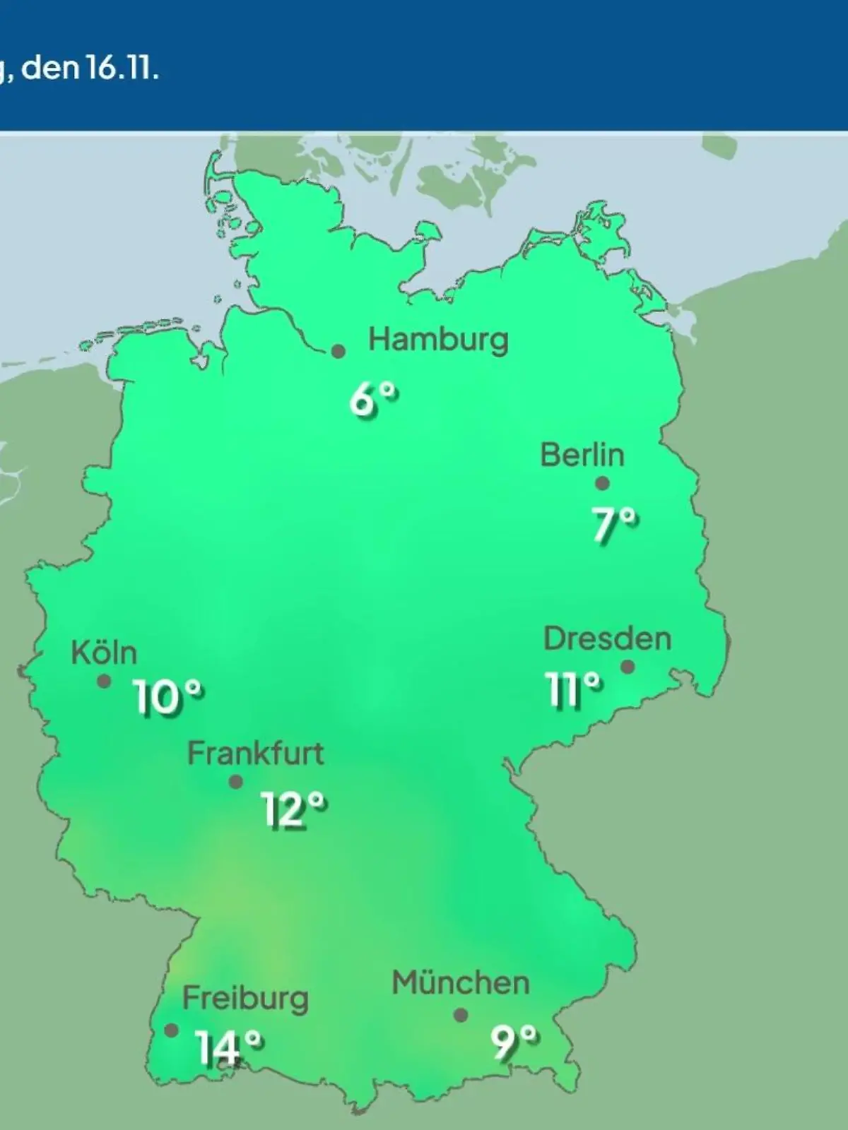Bild zu: "Im Video: Temperatur-Vorhersage"