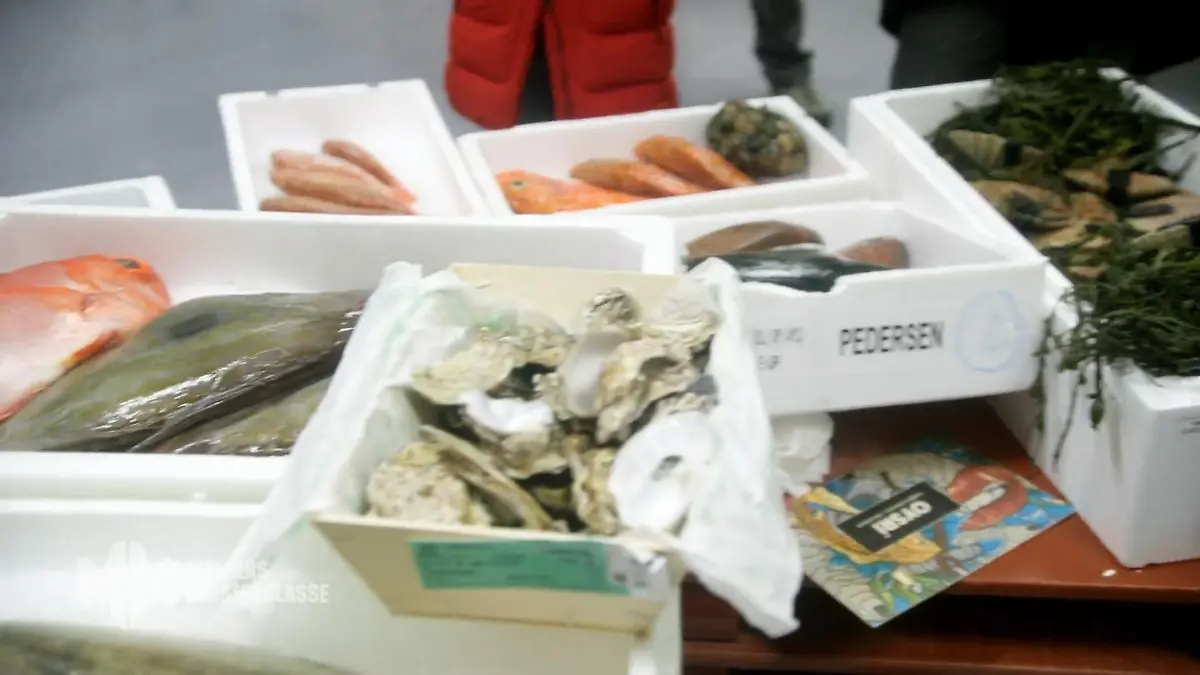 Es geht um Fisch! Große Augen in der Meisterklasse