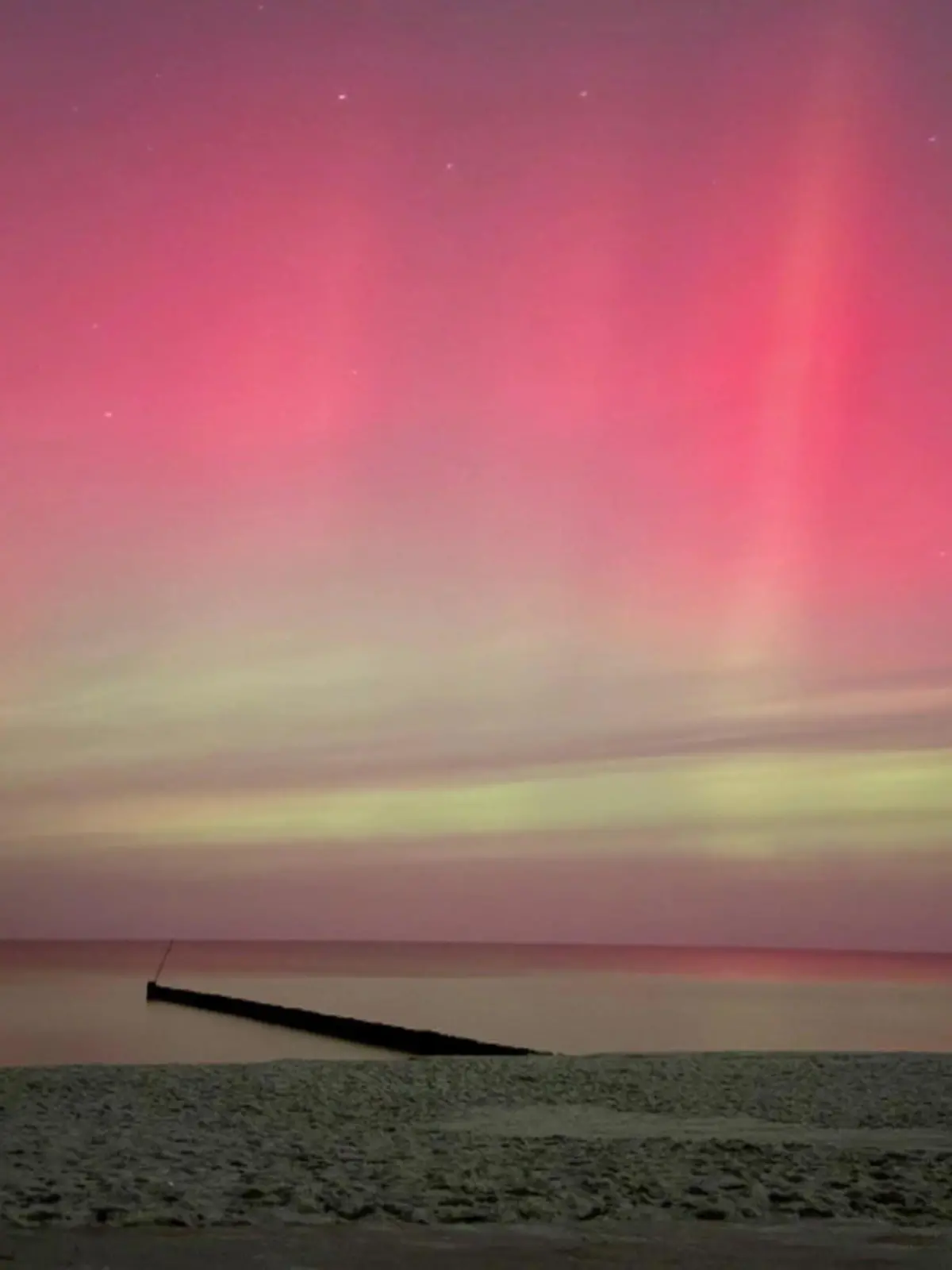 Bild zu: "Polarlichter-Spektakel über Deutschland"