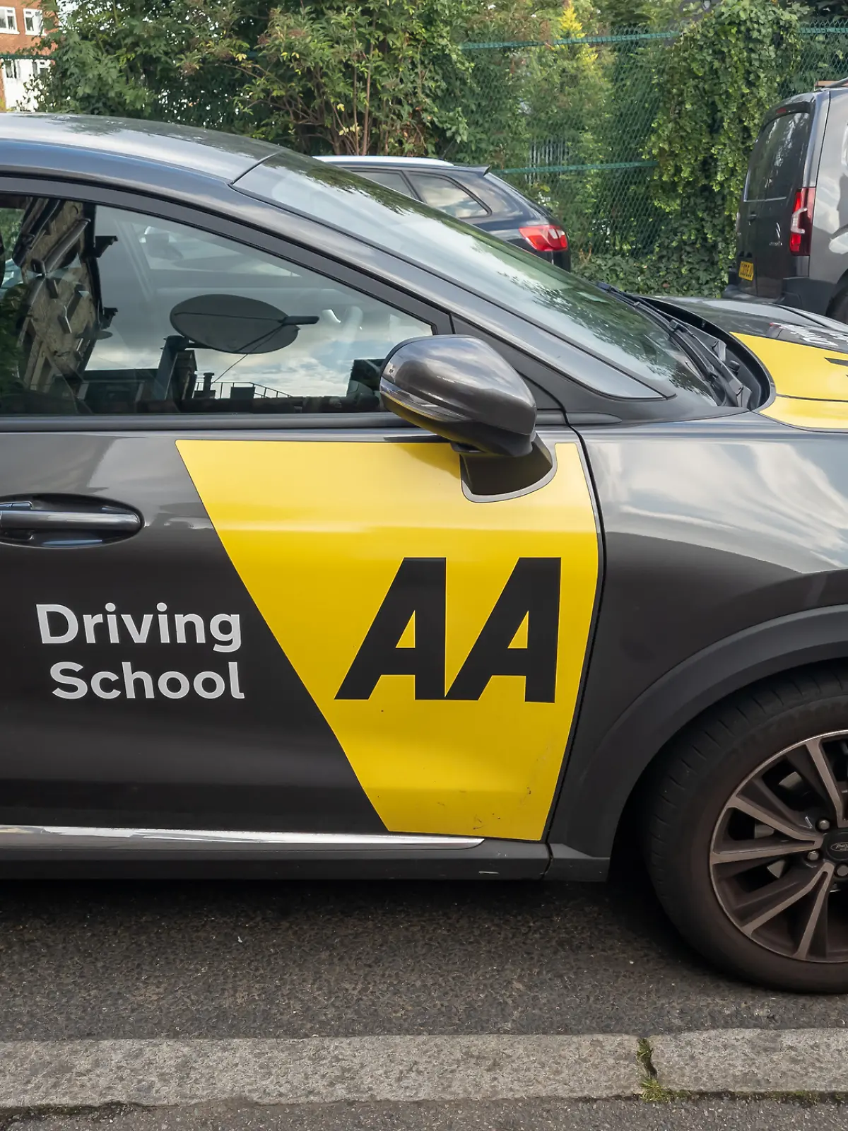 Fahrschulwagen der britischen AA Driving School