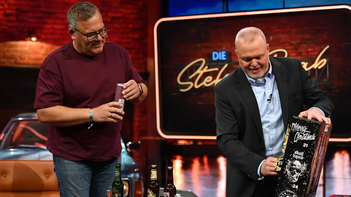 Stefan Raab hat diese Woche Elton zu Besuch.