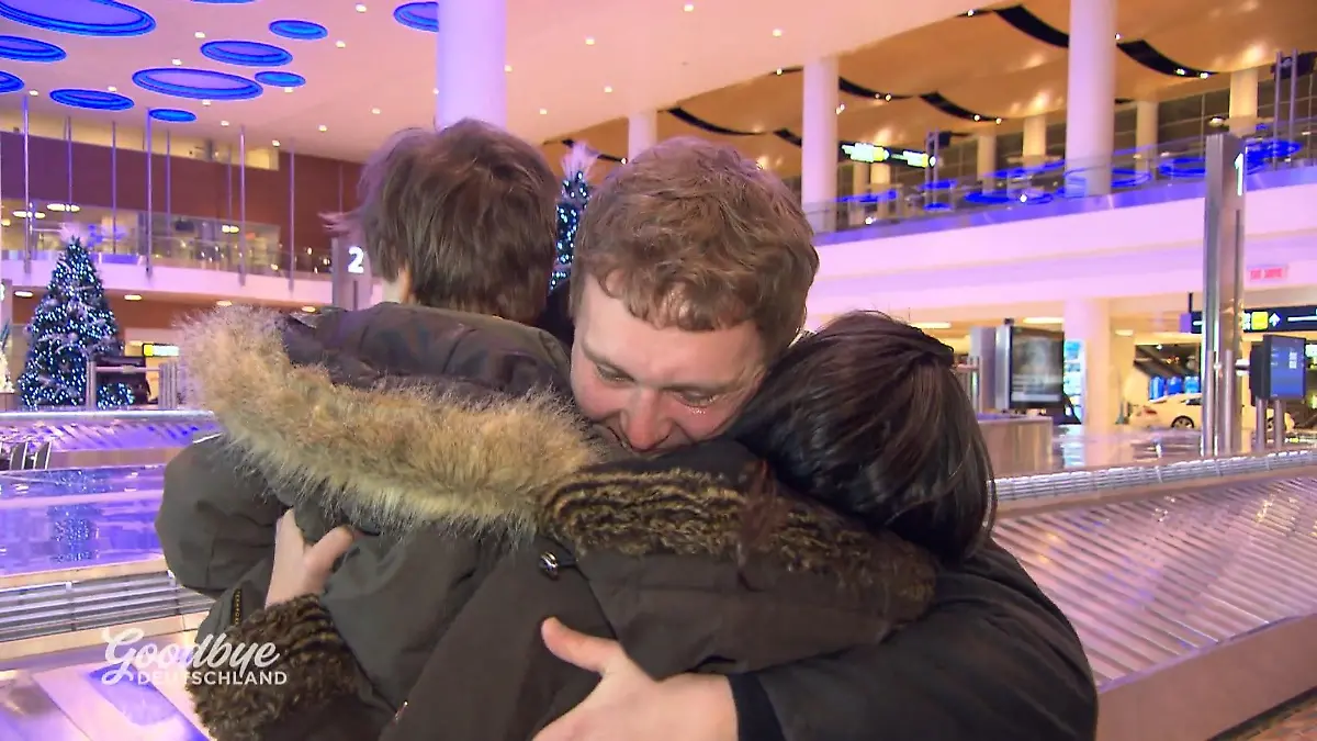 Stephan empfängt seine Familie in Kanada Ein gemeinsamer Neustart
