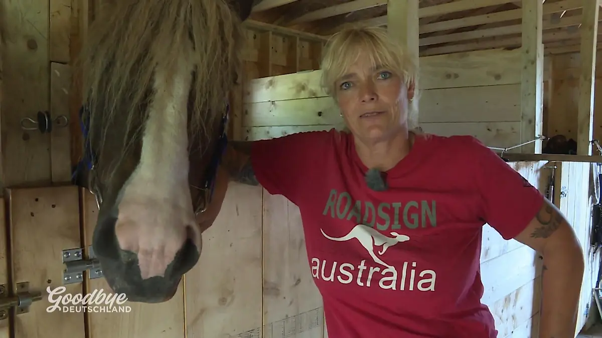 Wie ist das neue Leben für Annette und ihre Familie? Viel Arbeit auf der Farm