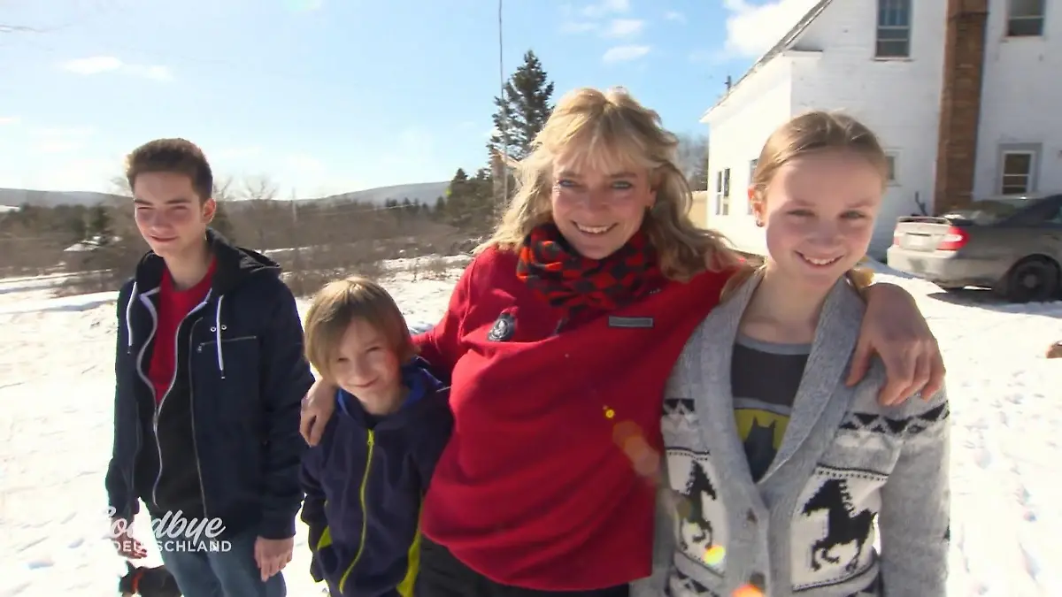 Doch wie sind die Winter in Kanada? Ein perfektes Leben für Annette