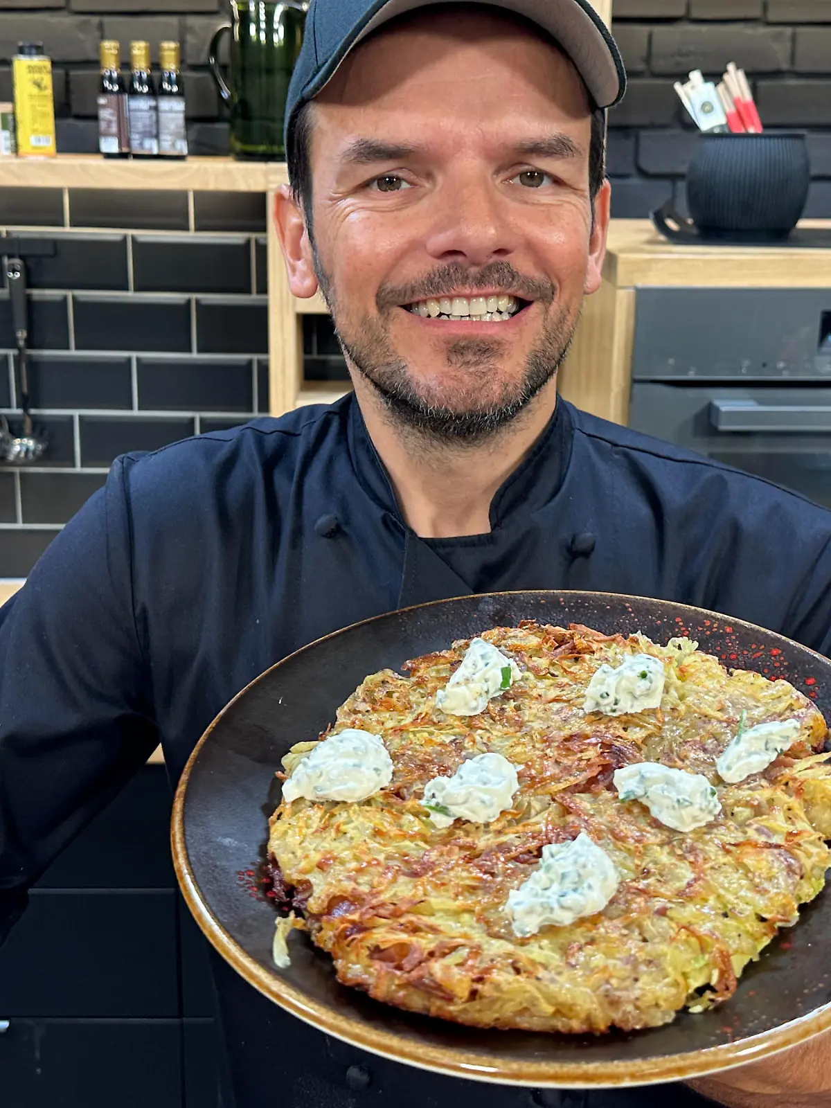 Bild zu: "Gefüllte Kartoffelrösti – krosse Überraschung!"