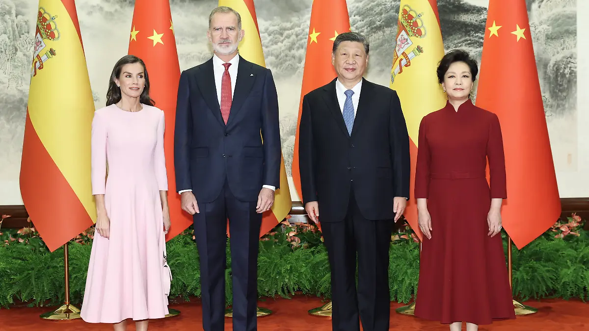 Adel: Letizia und Felipe zu Besuch in Peking