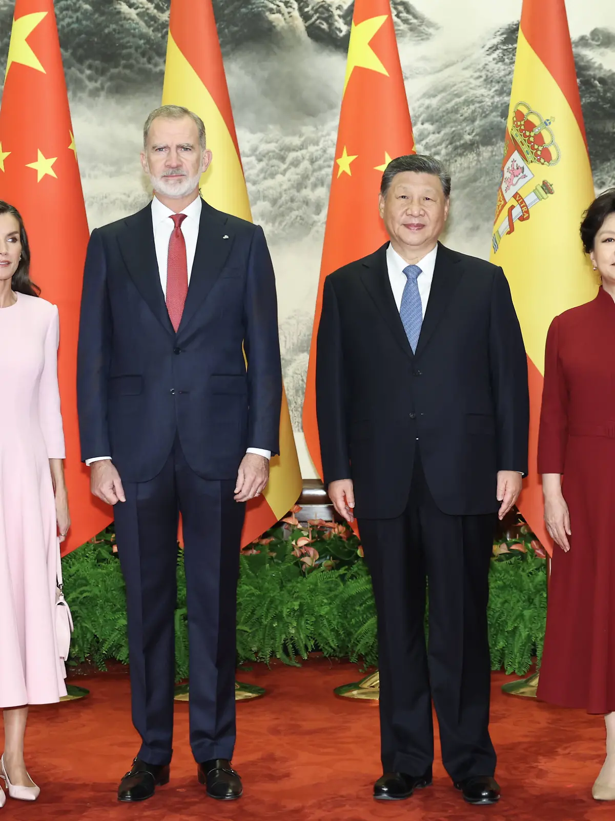 Adel: Letizia und Felipe zu Besuch in Peking