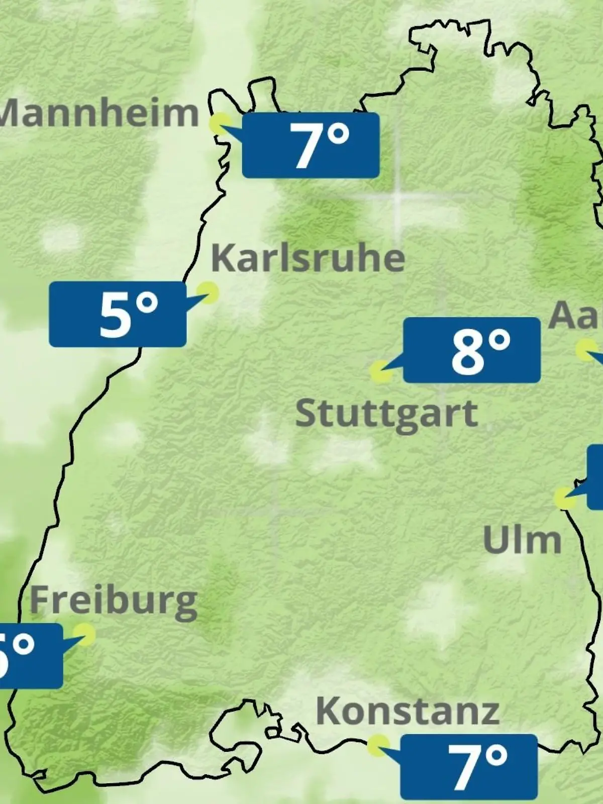 Bild zu: "Baden-Württemberg: Wie wird das Wetter?"