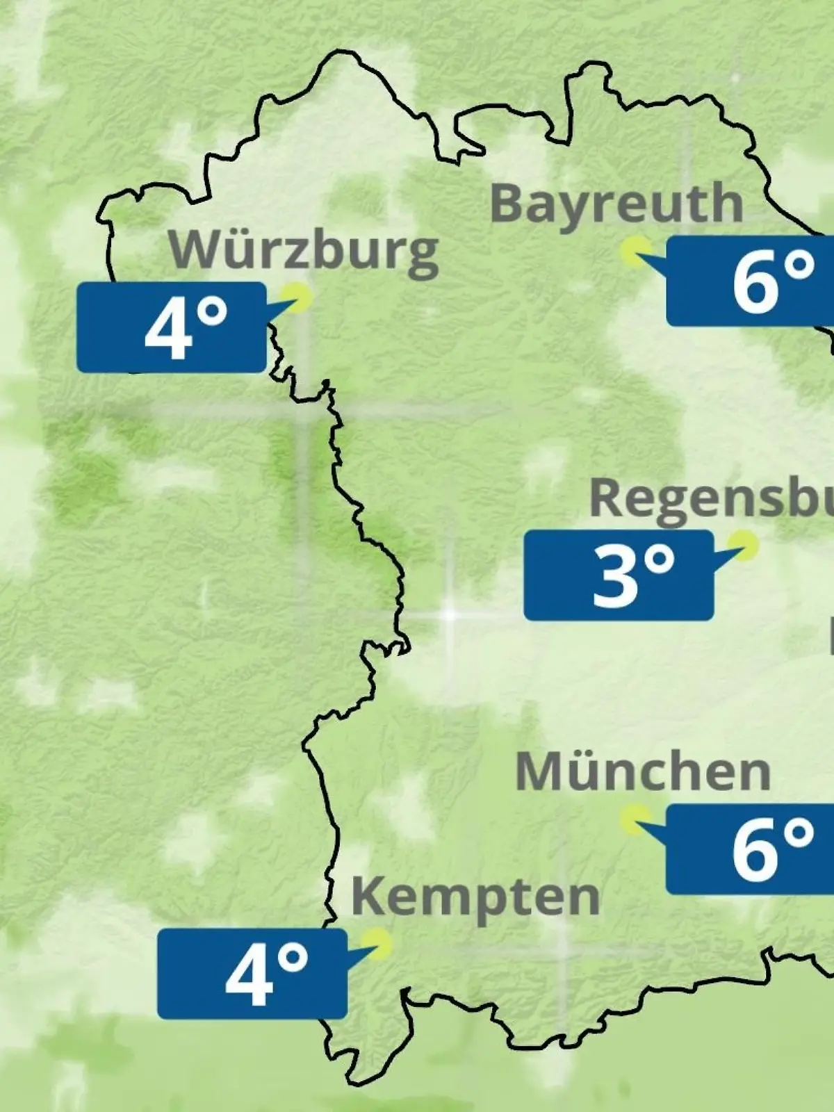 Bild zu: "Bayern: Wie wird das Wetter?"