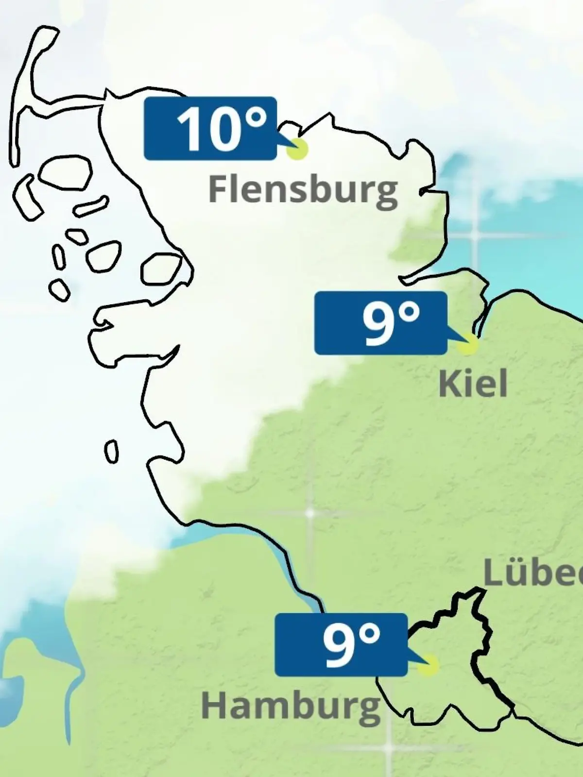 Bild zu: "Hamburg, Schleswig-Holstein: Wie wird das Wetter?"