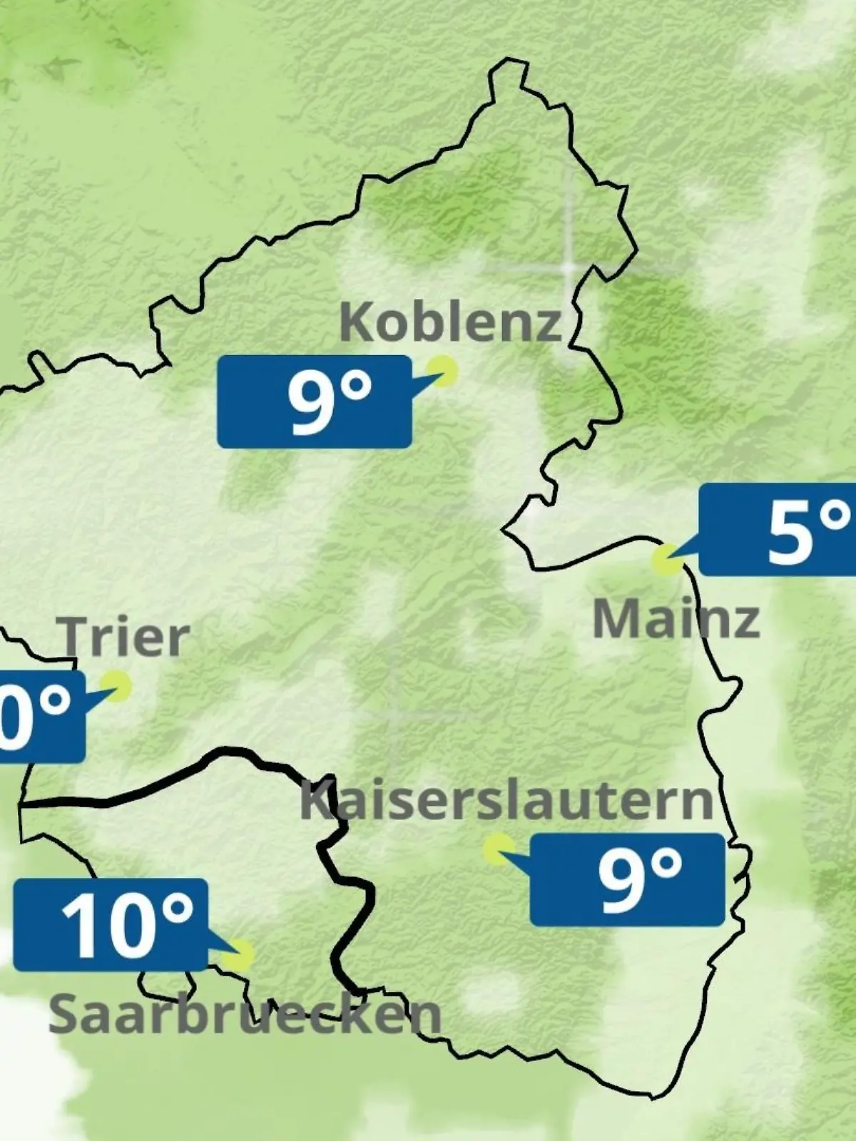 Bild zu: "Rheinland-Pfalz, Saarland: Wie wird das Wetter?"