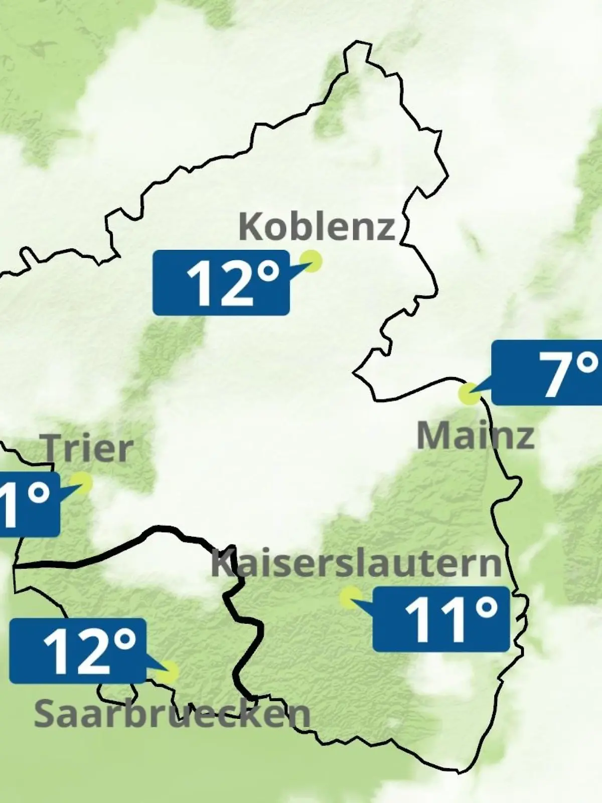 Bild zu: "Rheinland-Pfalz, Saarland: Wie wird das Wetter?"