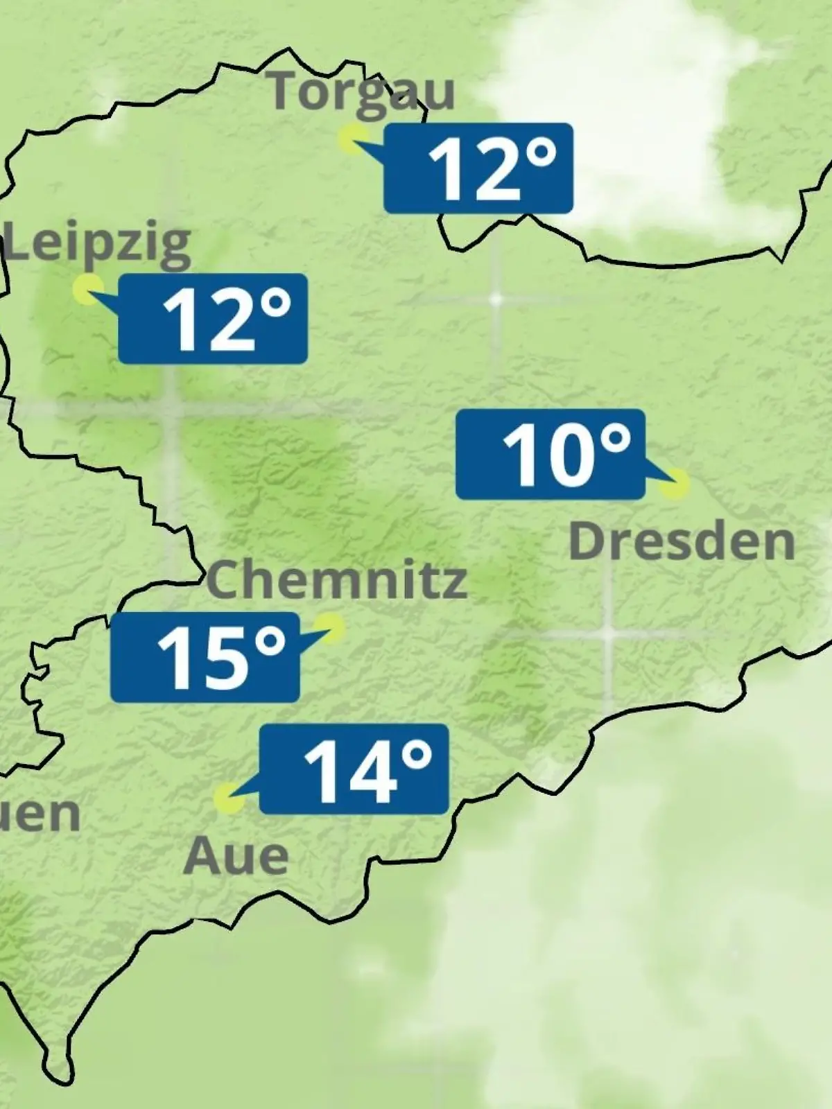 Bild zu: "Sachsen: Wie wird das Wetter?"