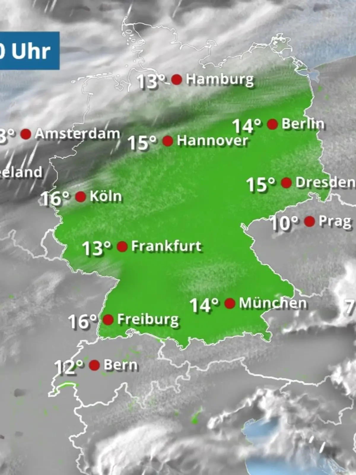 Bild zu: "Viel Sonne, im Nordwesten später Regen"