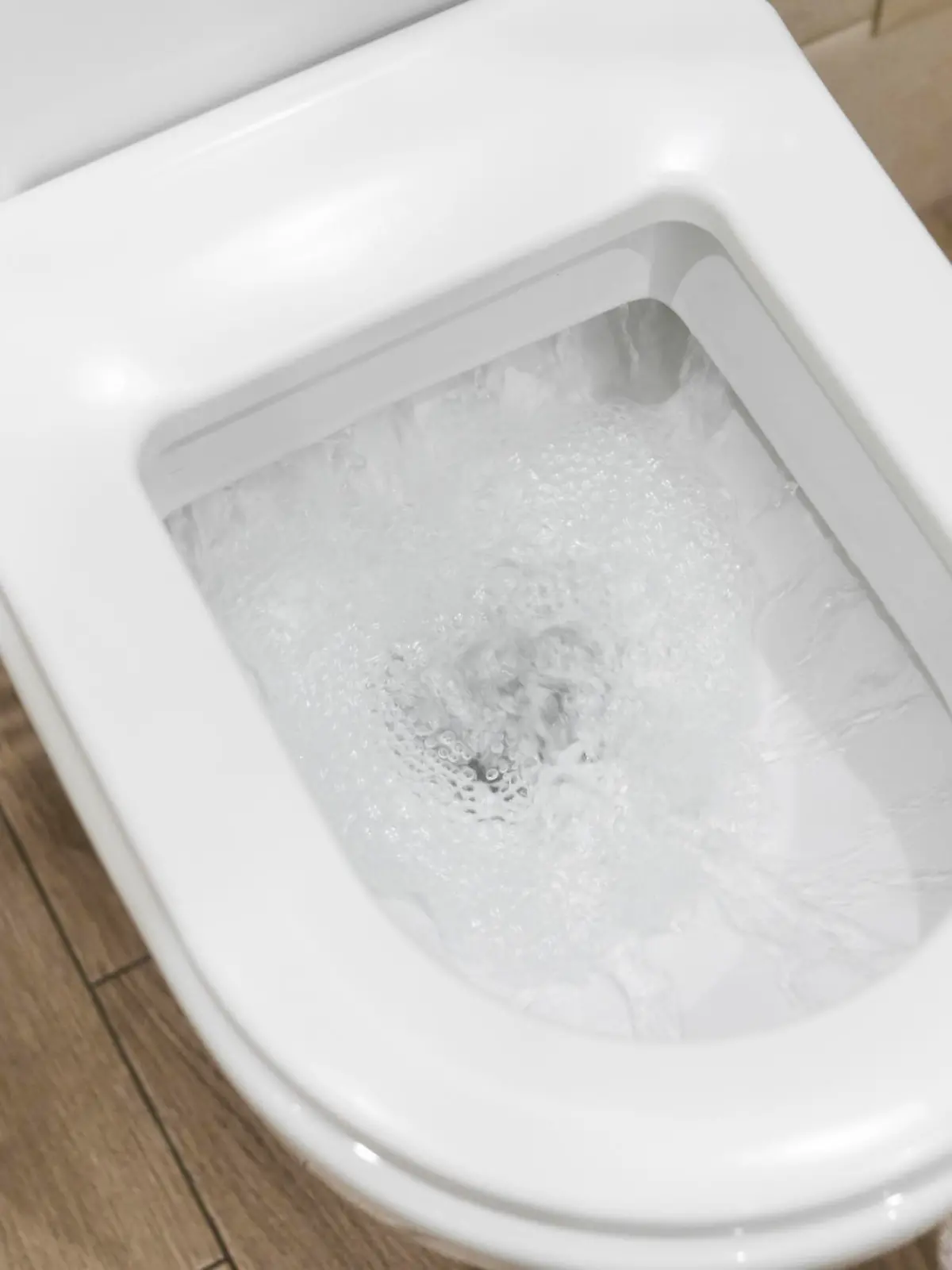 Toilette spült
