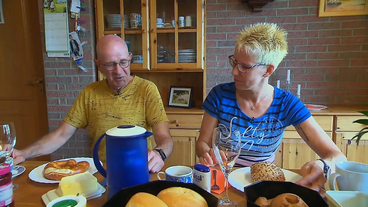 Romantischer Start in den Tag Bei Herbert und Carola