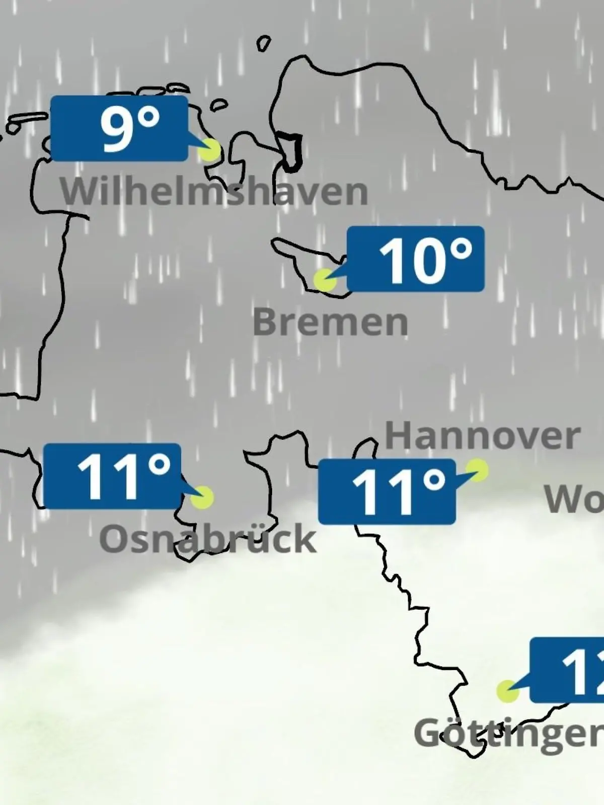 Bild zu: "Bremen und Niedersachsen: Wie wird das Wetter?"