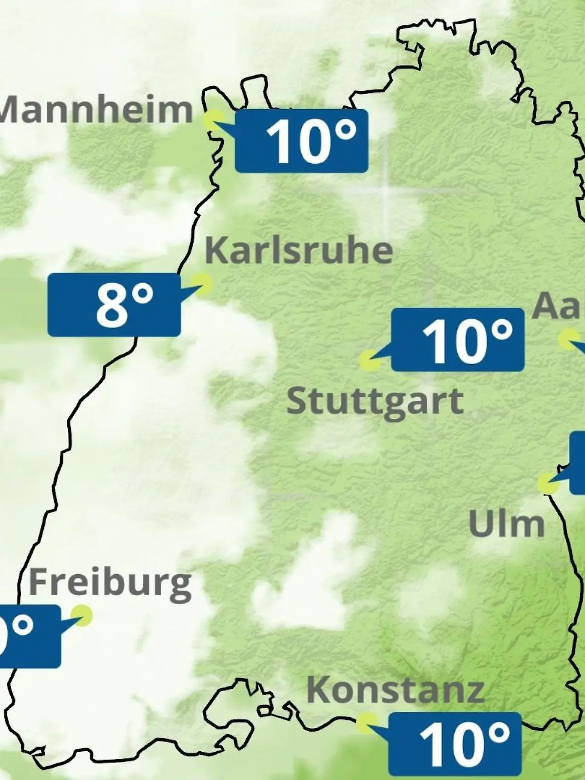 Bild zu: "Baden-Württemberg: Wie wird das Wetter?"
