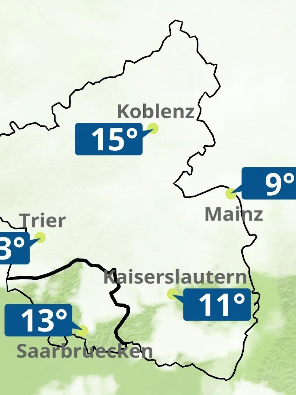Bild zu: "Rheinland-Pfalz, Saarland: Wie wird das Wetter?"