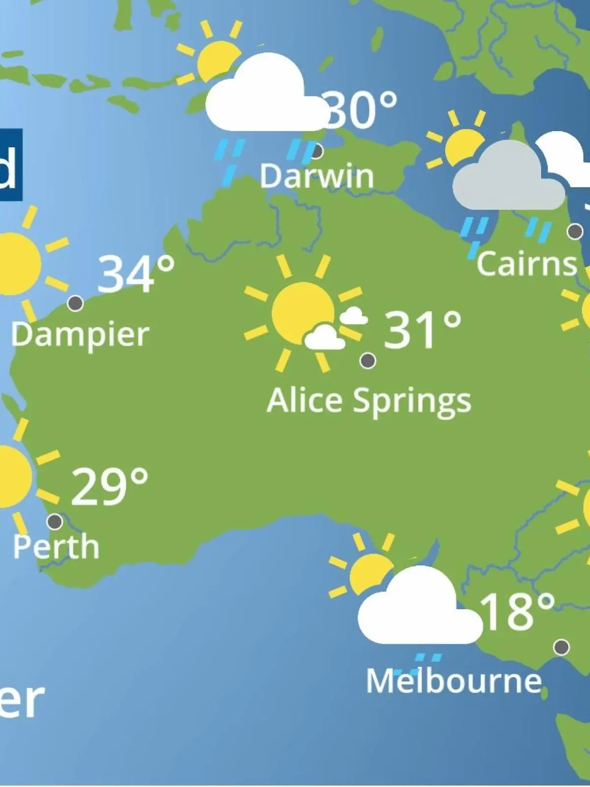 Bild zu: "Australien: Wie wird das Wetter?"