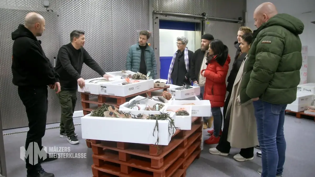 Tim Mälzer auf Fisch-Mission mit seinen Köch:innen Inspiration direkt vom Hafen