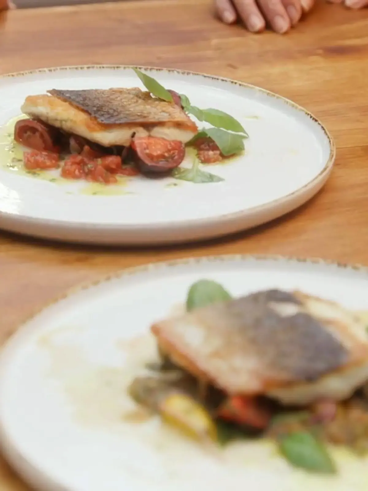 Bild zu: "Serena sorgt mit zwei Tellern für Verwunderung"