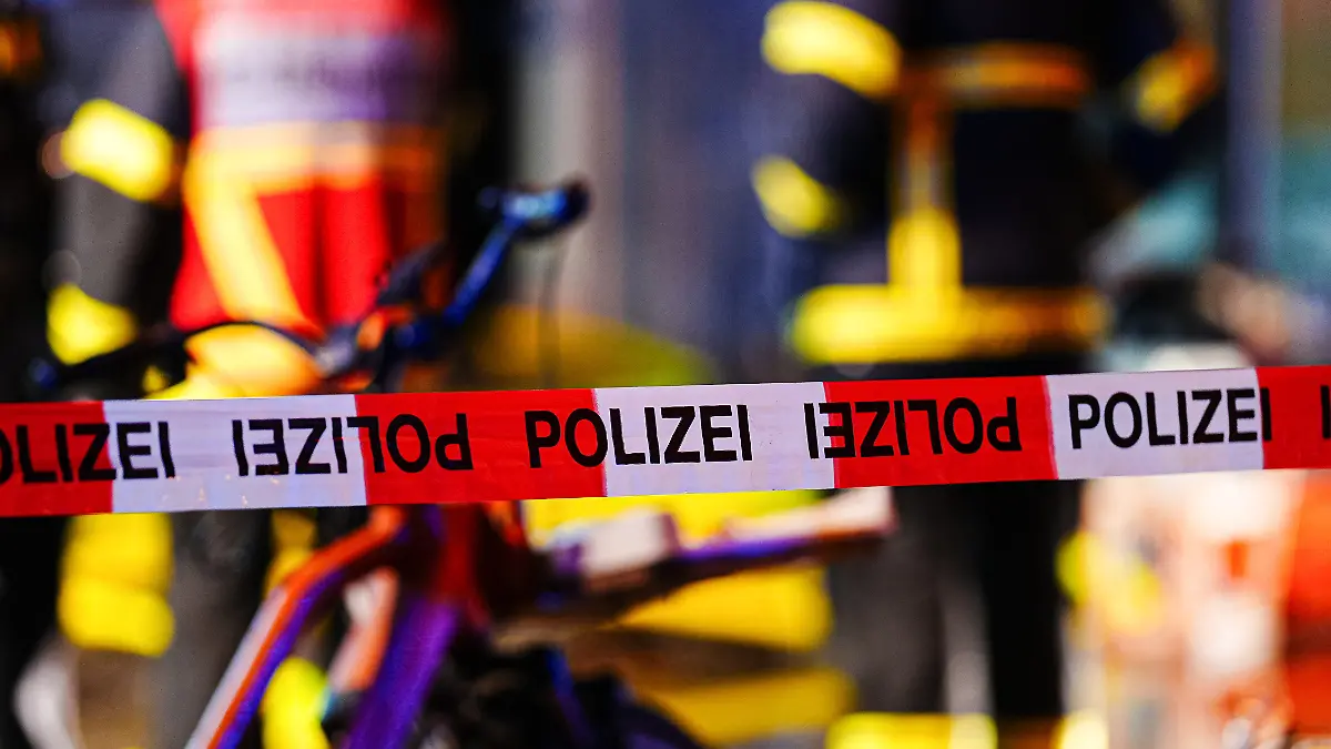 Polizeiabsperrung (Symbolfoto)