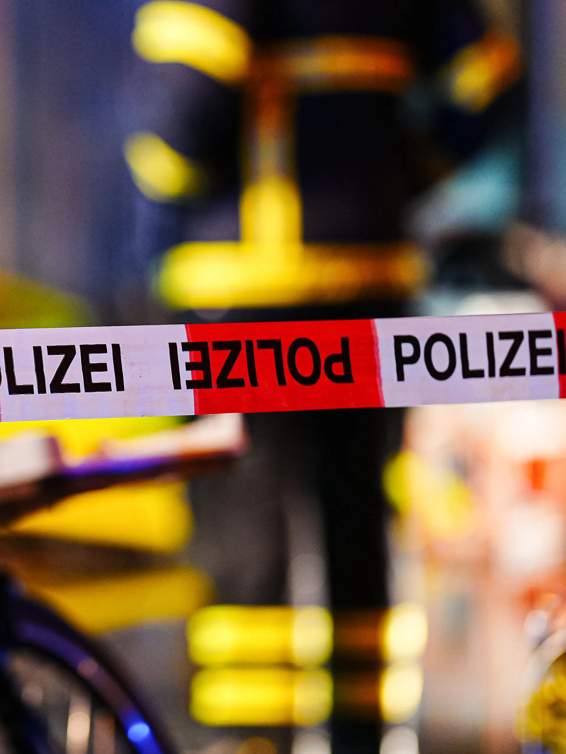 Polizeiabsperrung (Symbolfoto)