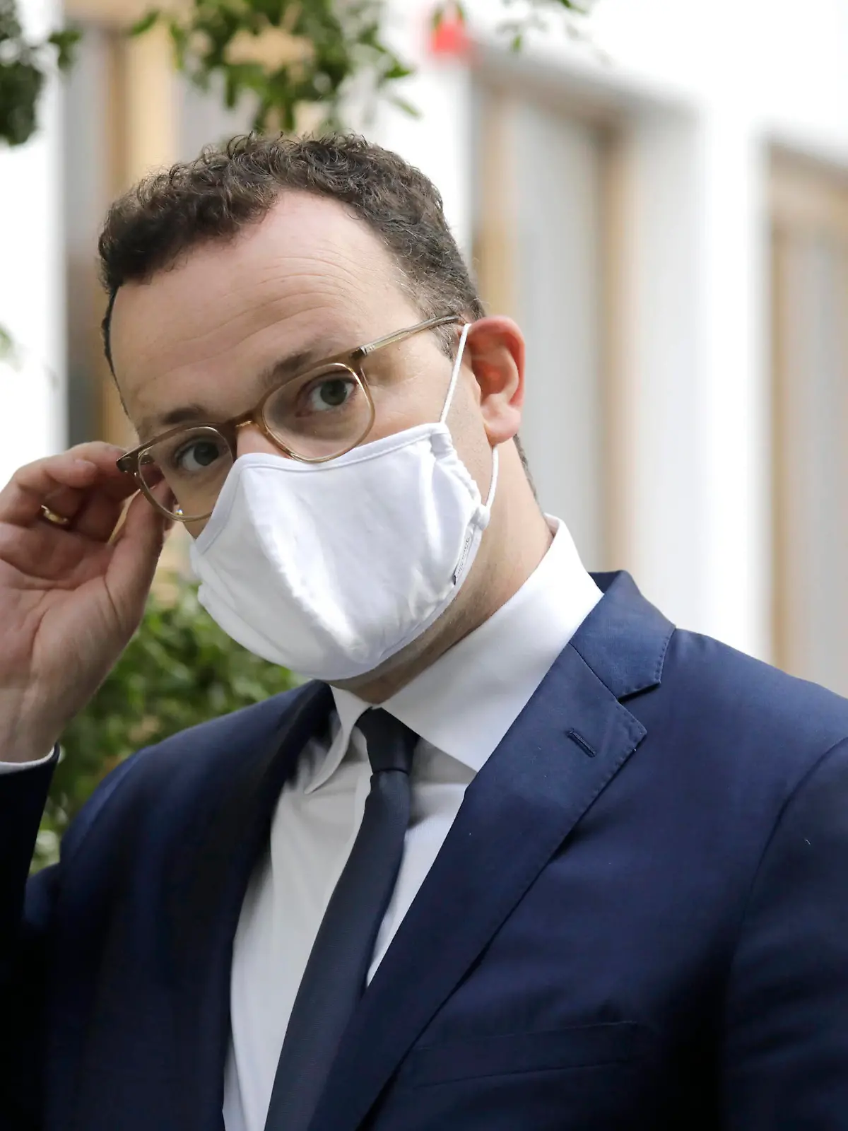  Jens Spahn, Bundesminister fuer Gesundheit, CDU, PK zu - 100 Tage Corona-Warn-App, DEU, Berlin, 23.09.2020 *** Jens Spahn, Federal Minister of Health, CDU, PK on 100 days Corona Warn App, DEU, Berlin, 23 09 2020