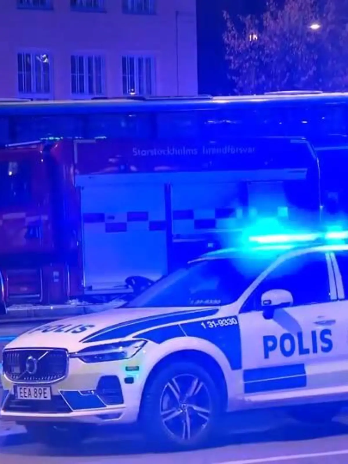 Bild zu: "Mehrere Tote bei schwerem Busunfall in Stockholm"