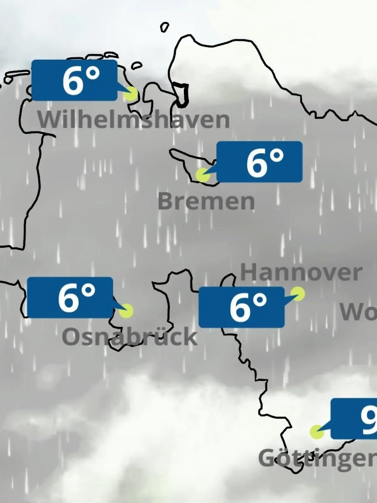 Bild zu: "Bremen und Niedersachsen: Wie wird das Wetter?"