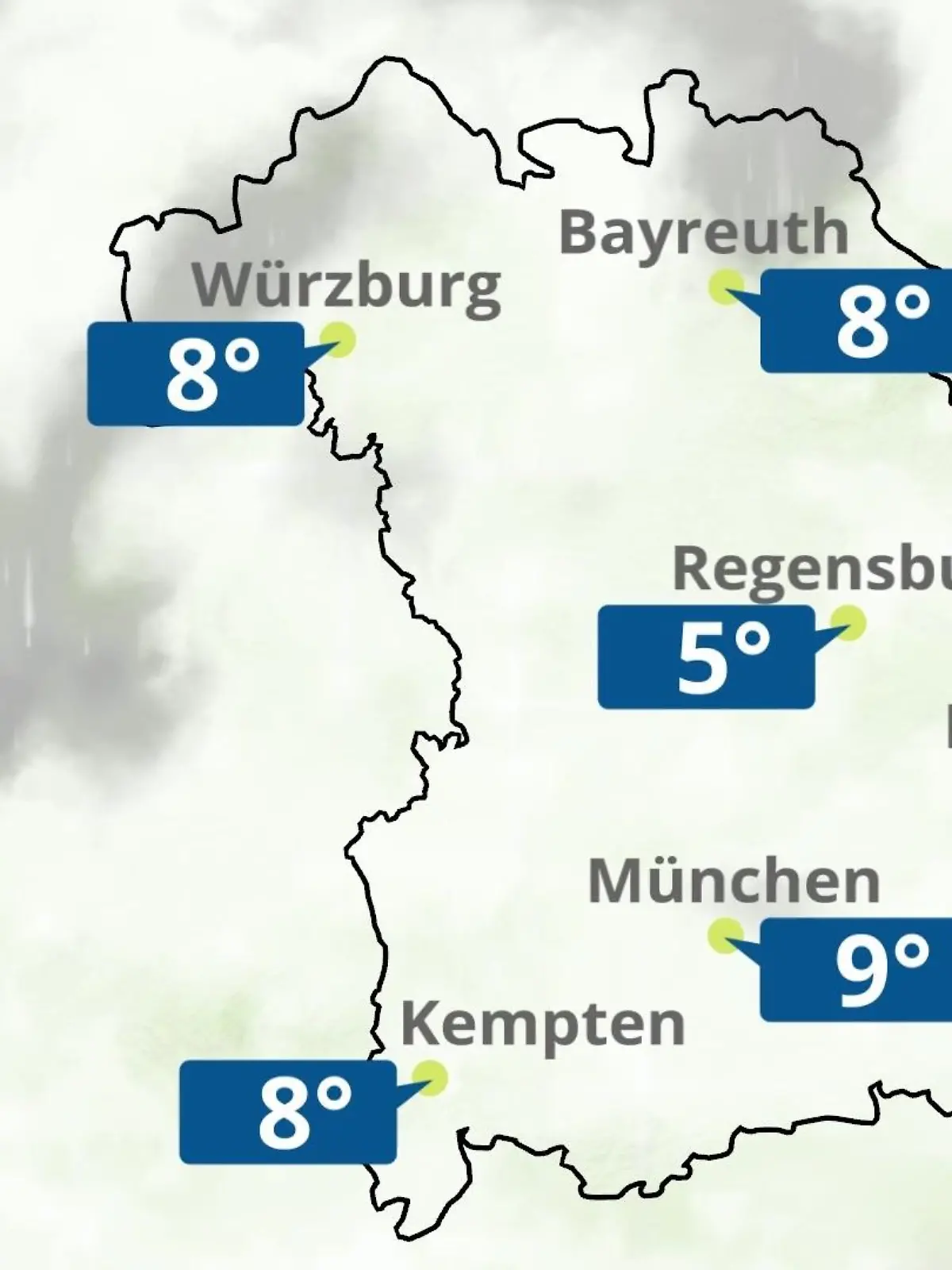 Bild zu: "Bayern: Wie wird das Wetter?"