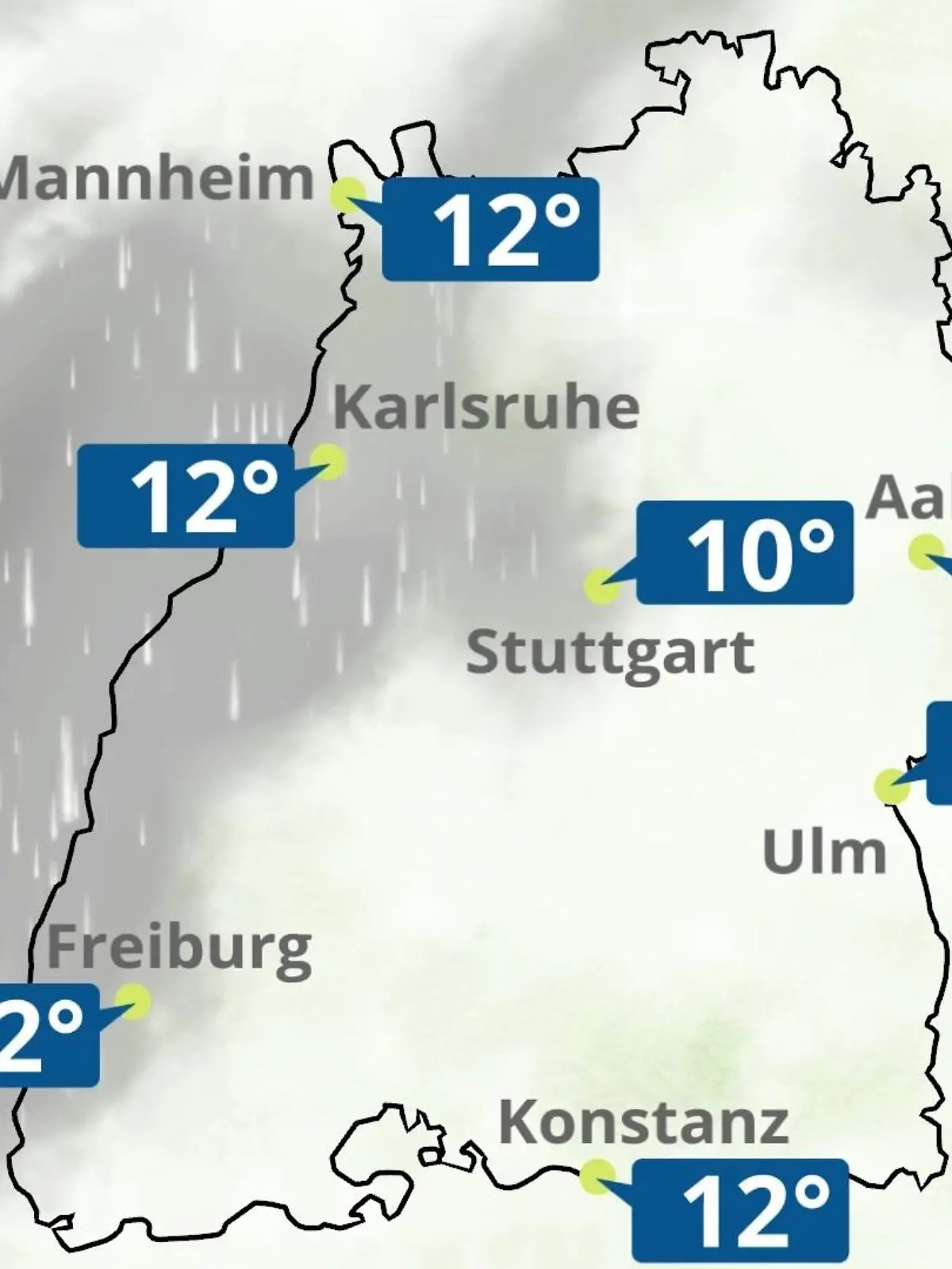 Bild zu: "Baden-Württemberg: Wie wird das Wetter?"